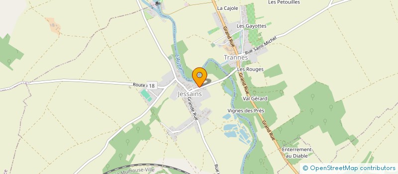 localisation de l'entreprise 940 020 076   JESSAINS