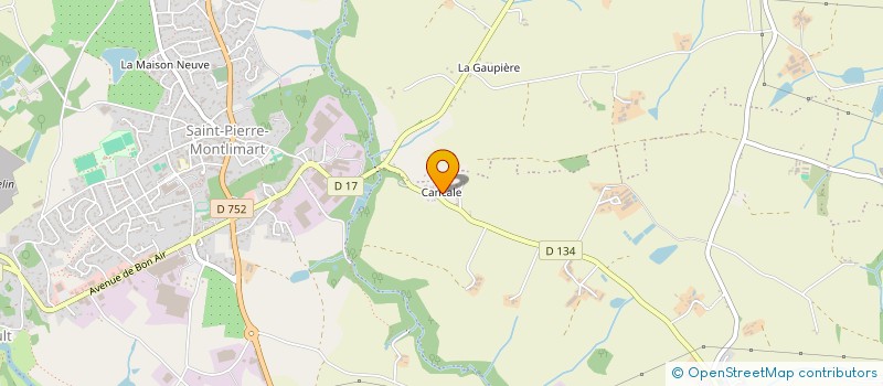 localisation de l'entreprise 940 030 265  à MONTREVAULT-SUR-EVRE