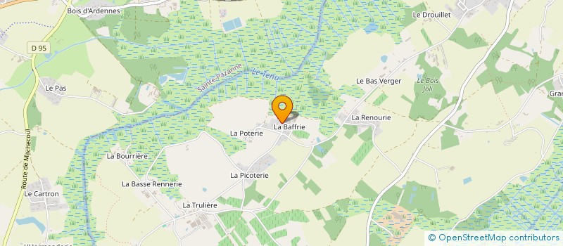 localisation de l'entreprise 940 031 123   SAINT-MARS-DE-COUTAIS