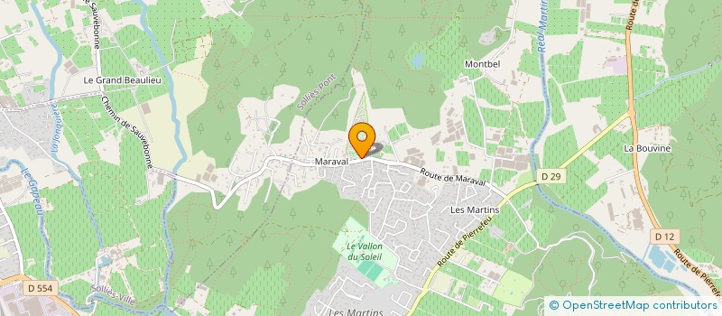 localisation de l'entreprise 940 032 642   LA CRAU