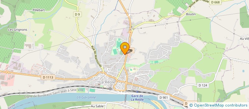 localisation de l'entreprise 940 033 525   LA REOLE