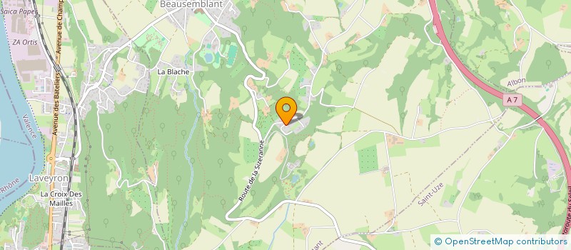 localisation de l'entreprise 940 038 201   BEAUSEMBLANT