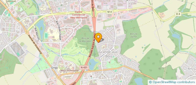 localisation de l'entreprise 940 052 756   METZ