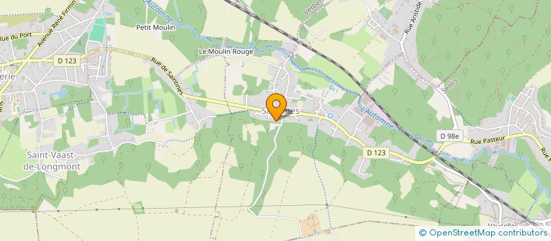 localisation de l'entreprise 940 077 506   SAINTINES