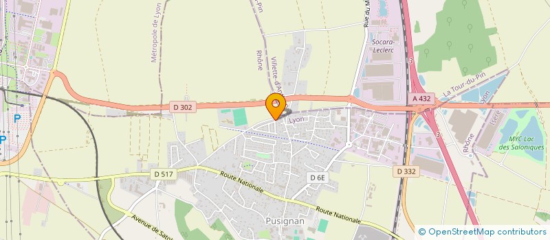 localisation de l'entreprise 940 091 390   PUSIGNAN