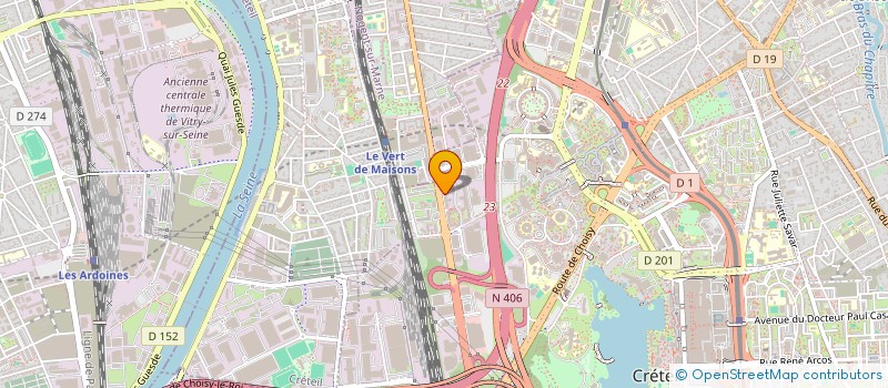 localisation de l'entreprise 940 096 258   CRETEIL