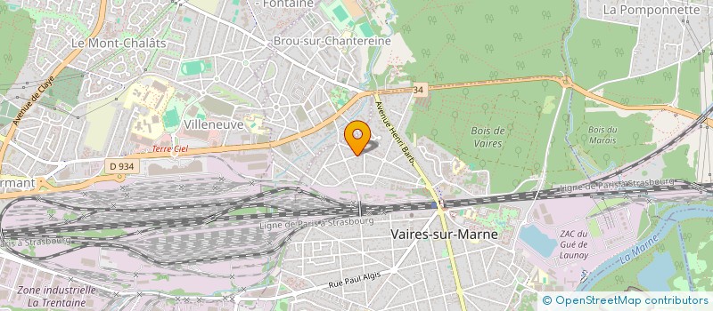 localisation de l'entreprise 940 106 487   VAIRES-SUR-MARNE