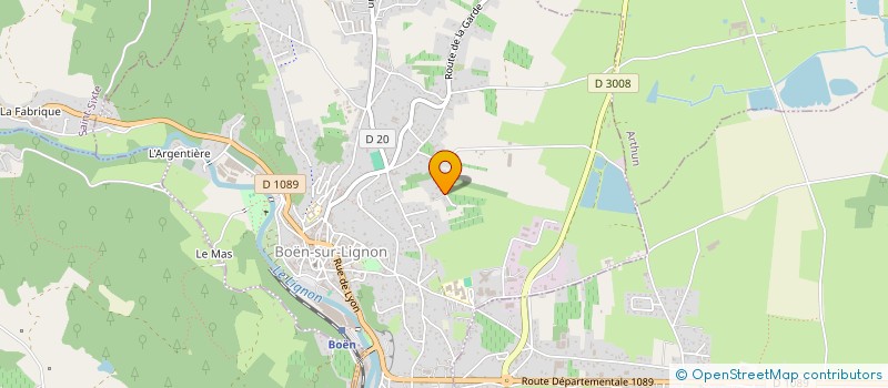 localisation de l'entreprise 940 113 442   BOEN-SUR-LIGNON