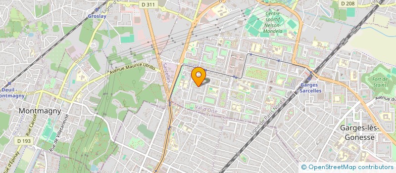 localisation de l'entreprise 940 136 047   SARCELLES