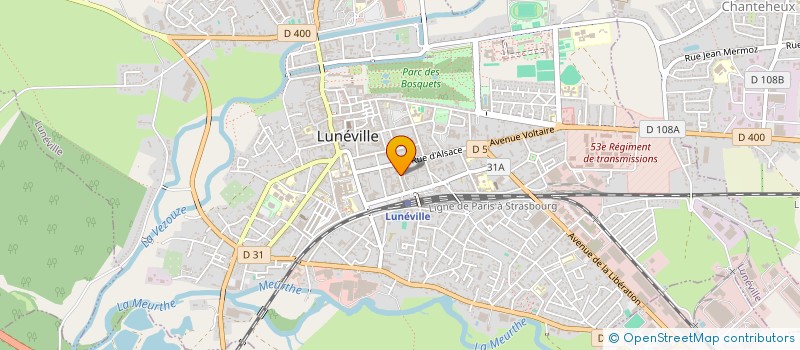 localisation de l'entreprise 940 141 484   LUNEVILLE