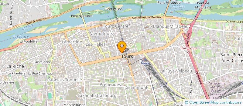 localisation de l'entreprise 940 165 558   TOURS