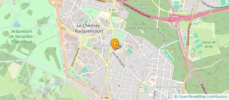 localisation de l'entreprise 940 173 677   LE CHESNAY-ROCQUENCOURT