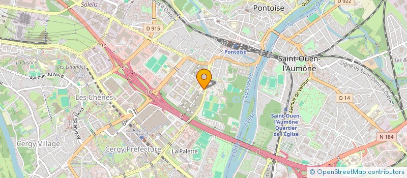 localisation de l'entreprise 940 175 961   PONTOISE