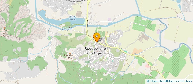 localisation de l'entreprise 940 224 819   ROQUEBRUNE-SUR-ARGENS