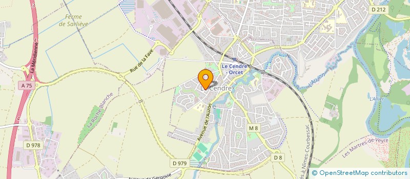 localisation de l'entreprise 940 227 028   LE CENDRE