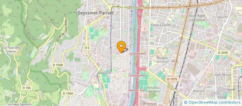 localisation de l'entreprise 940 236 565   ECHIROLLES