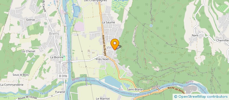 localisation de l'entreprise 940 241 045   VIRIGNIN