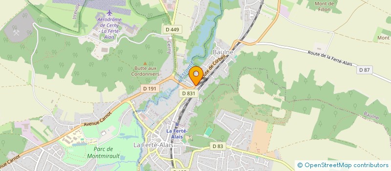 localisation de l'entreprise 940 241 698   BAULNE