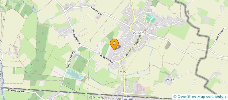 localisation de l'entreprise 940 264 906   WILLEMS