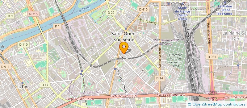 localisation de l'entreprise 940 274 277 à SAINT-OUEN-SUR-SEINE