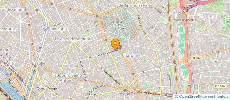 localisation de l'entreprise 940 293 392   PARIS