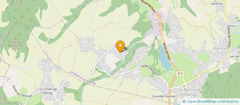 localisation de l'entreprise 940 298 151   LA BALME-DE-SILLINGY