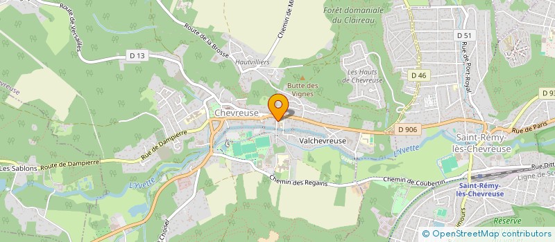 localisation de l'entreprise 940 305 634   CHEVREUSE