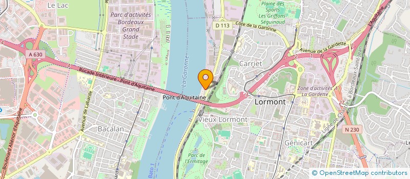 localisation de l'entreprise 940 306 376   MERIGNAC