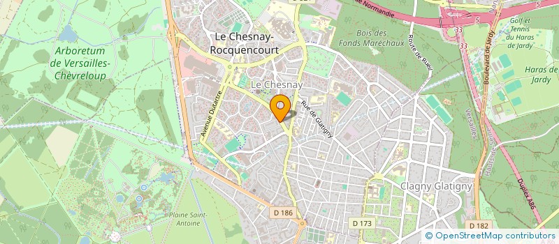 localisation de l'entreprise 940 366 099   BOIS-D'ARCY