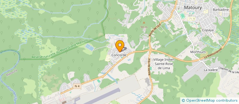 localisation de l'entreprise 940 383 912   MATOURY