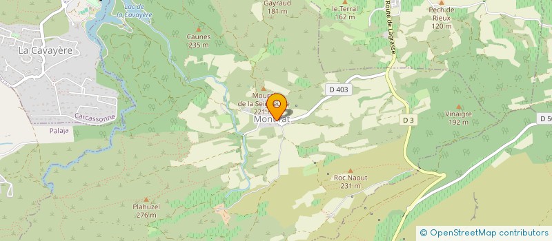 localisation de l'entreprise 940 406 895   TREBES