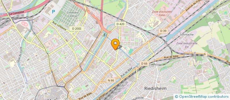 localisation de l'entreprise 940 429 897   MULHOUSE