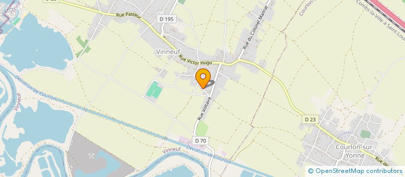 localisation de l'entreprise 940 437 676   VINNEUF