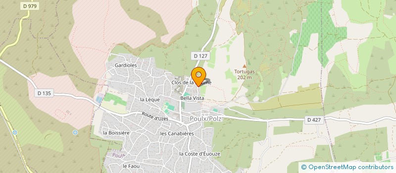 localisation de l'entreprise 940 439 599   POULX