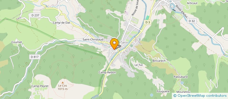 localisation de l'entreprise 940 496 896 à SEIX