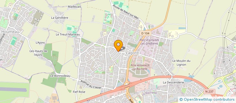 localisation de l'entreprise 940 556 731   LAGORD