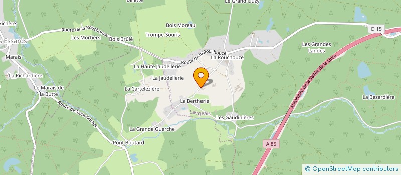 localisation de l'entreprise 940 577 760   LANGEAIS