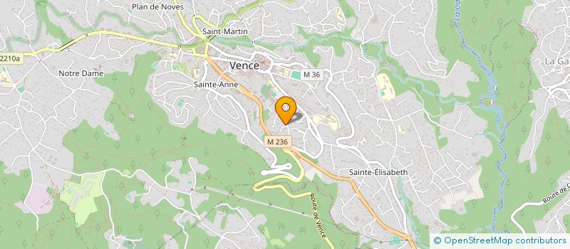 localisation de l'entreprise 940 595 382   VENCE