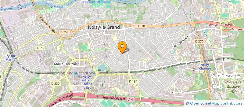 localisation de l'entreprise 940 619 844   NOISY-LE-GRAND