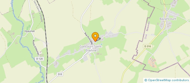 localisation de l'entreprise 940 622 970   VAUVILLE