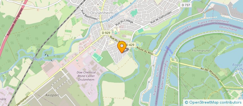 localisation de l'entreprise 940 657 414   DRUSENHEIM