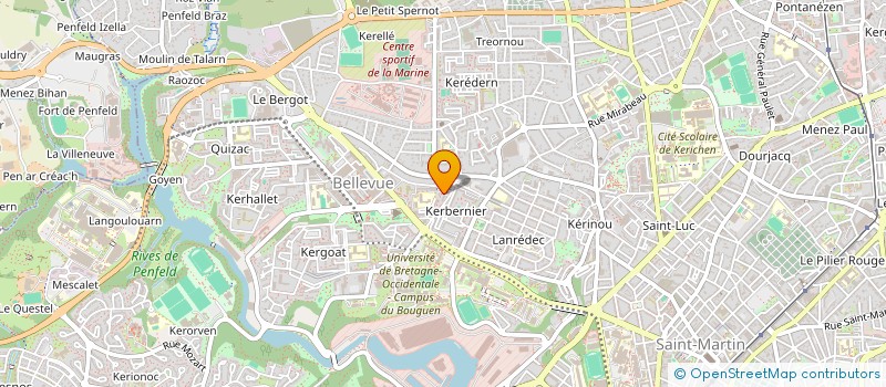 localisation de l'entreprise 940 660 491  à BREST