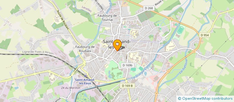 localisation de l'entreprise 940 661 556   SAINT-AMAND-LES-EAUX