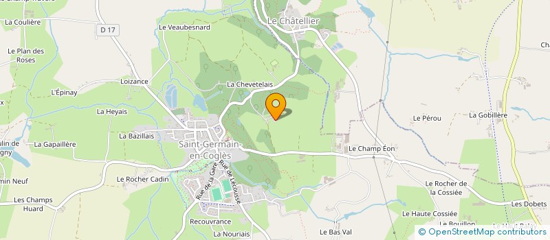 localisation de l'entreprise 940 682 925   SAINT-GERMAIN-EN-COGLES