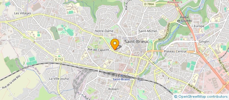 localisation de l'entreprise 940 701 931  à SAINT-BRIEUC