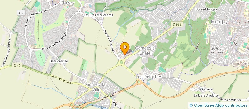 localisation de l'entreprise 940 765 936   GOMETZ-LE-CHATEL