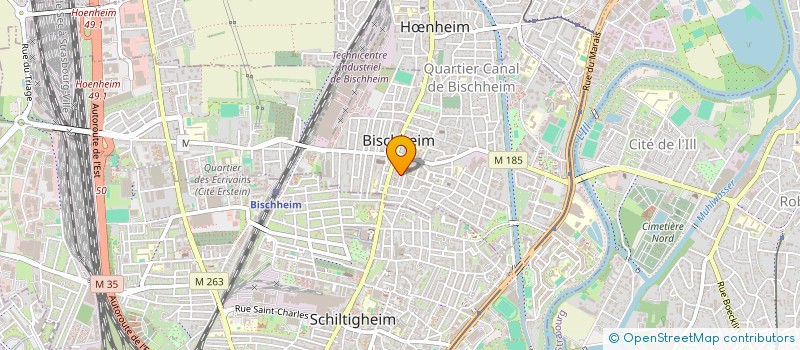 localisation de l'entreprise 940 802 028   BISCHHEIM