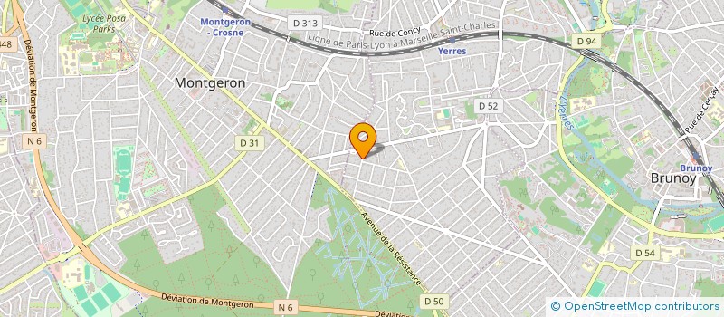 localisation de l'entreprise 940 807 001   YERRES