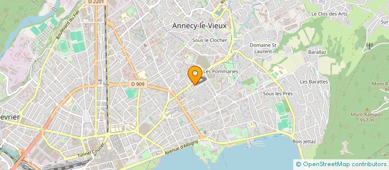 localisation de l'entreprise 940 886 351   ANNECY