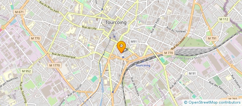 localisation de l'entreprise 940 908 312   TOURCOING